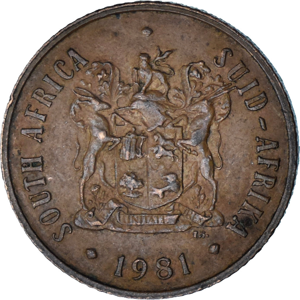 Sudafrica, 2 Cents, 1981