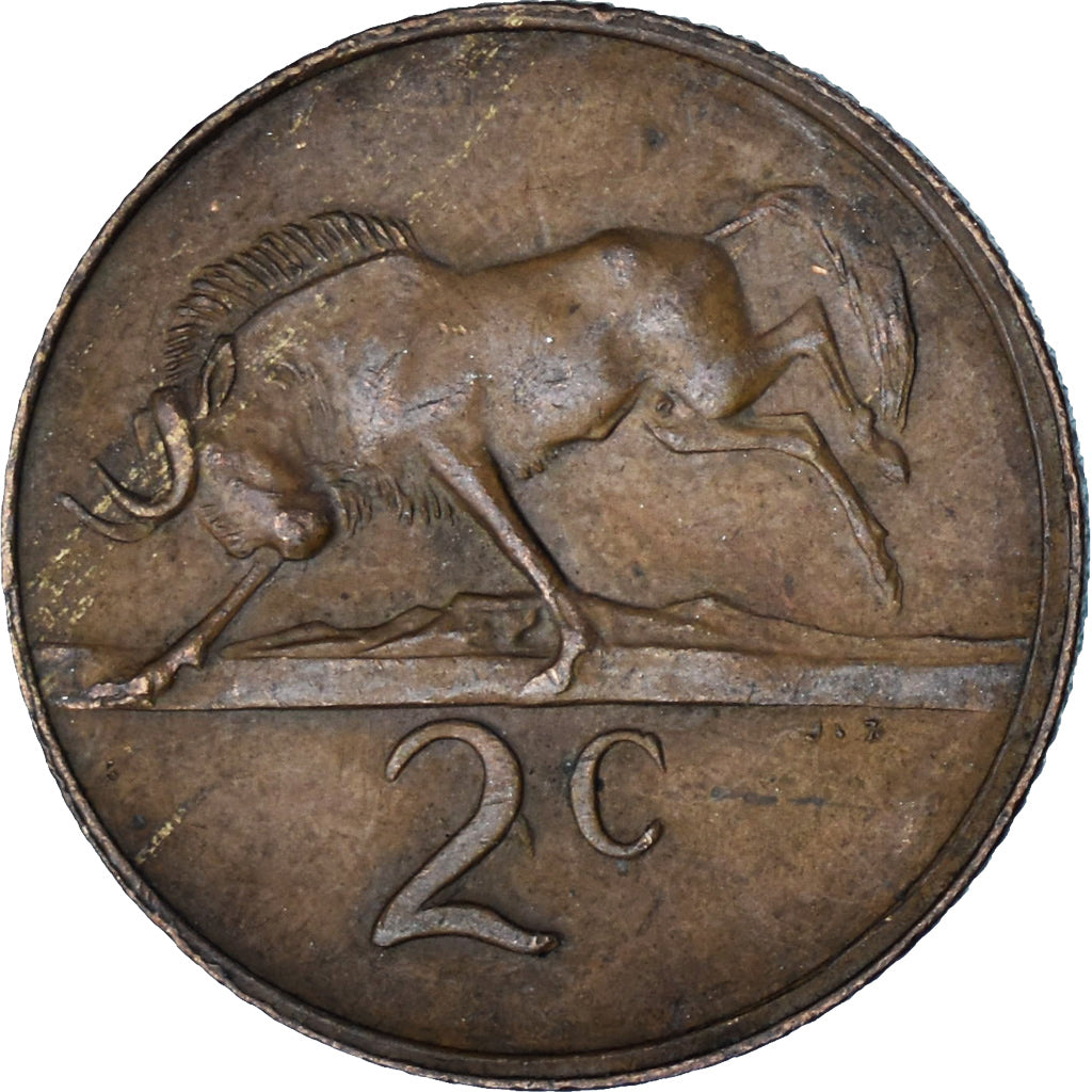 Sudafrica, 2 Cents, 1981