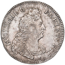 France, Louis XIV, 1/2 écu aux 8L, 2e type, 1704, Paris, reformed, Silver