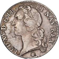França, Louis XV, Écu au bandeau, 1744, Toulouse, Prata, VF(20-25)