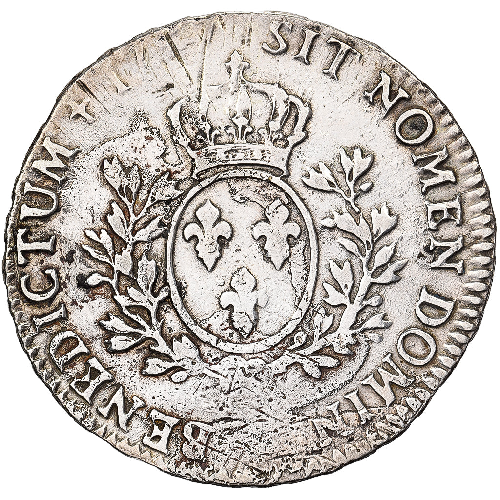 France, Louis XV, Écu au bandeau, 1747, Toulouse, Argent, TB, Gadoury:322
