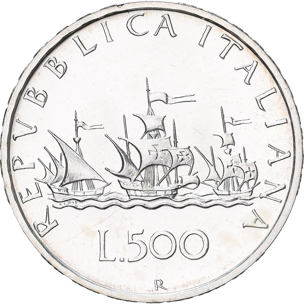 Italy, 500 Lire, 2000, Rome, BU, Silver, MS(65-70), KM:98