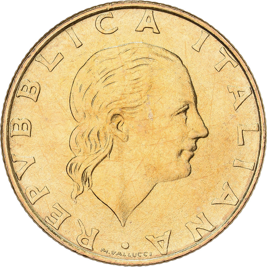 Italien, 200 Lire, 2000, Rome, BU, Bronzital, STGL, KM:105