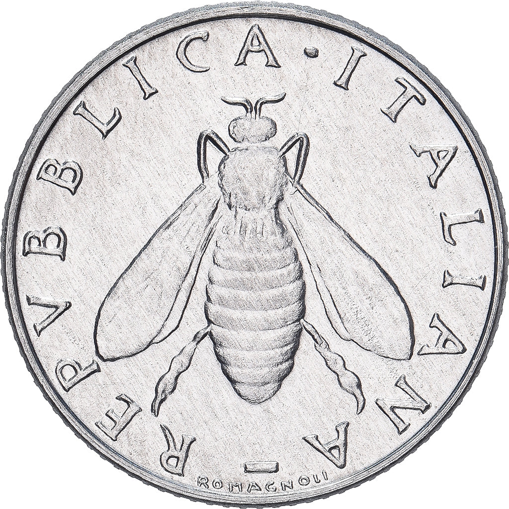 Italien, 2 Lire, 2000, Rome, BU, Aluminium, STGL, KM:94