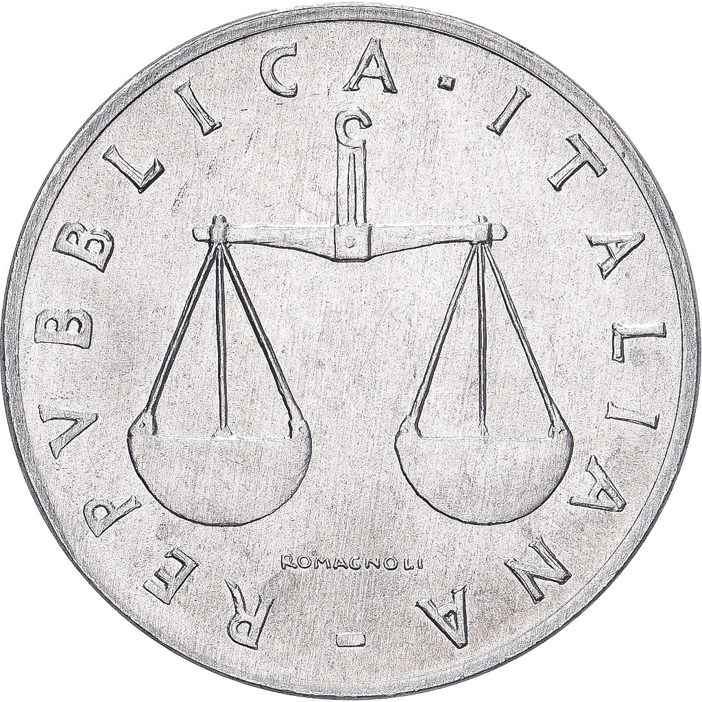 Italien, 1 Lira, 2000, Rome, BU, Aluminium, STGL, KM:91
