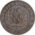 Frankreich, Napoleon III, 5 Centimes, 1862, Paris, Bronze, VZ, Gadoury:155