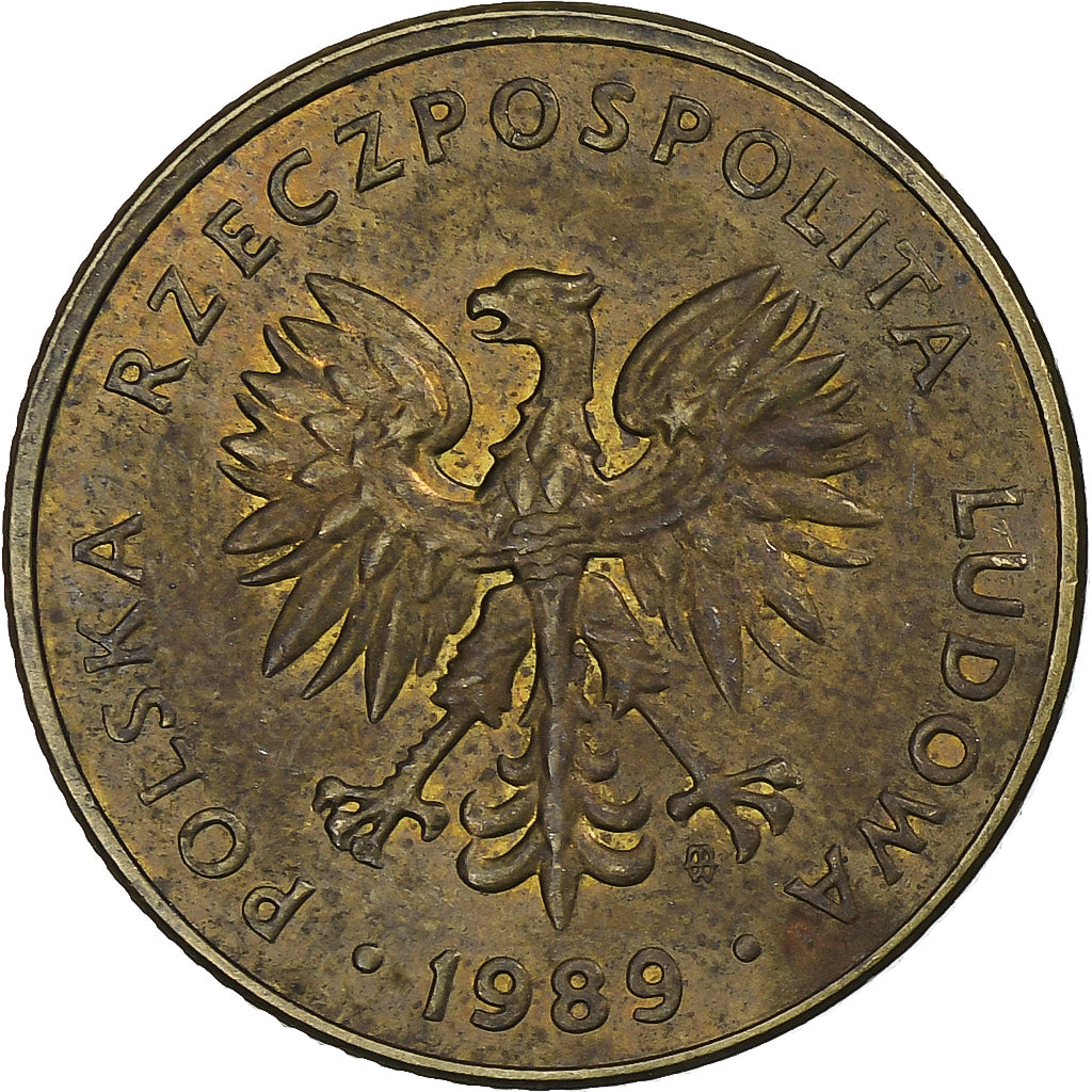 Polska, 10 Zlotych, 1989
