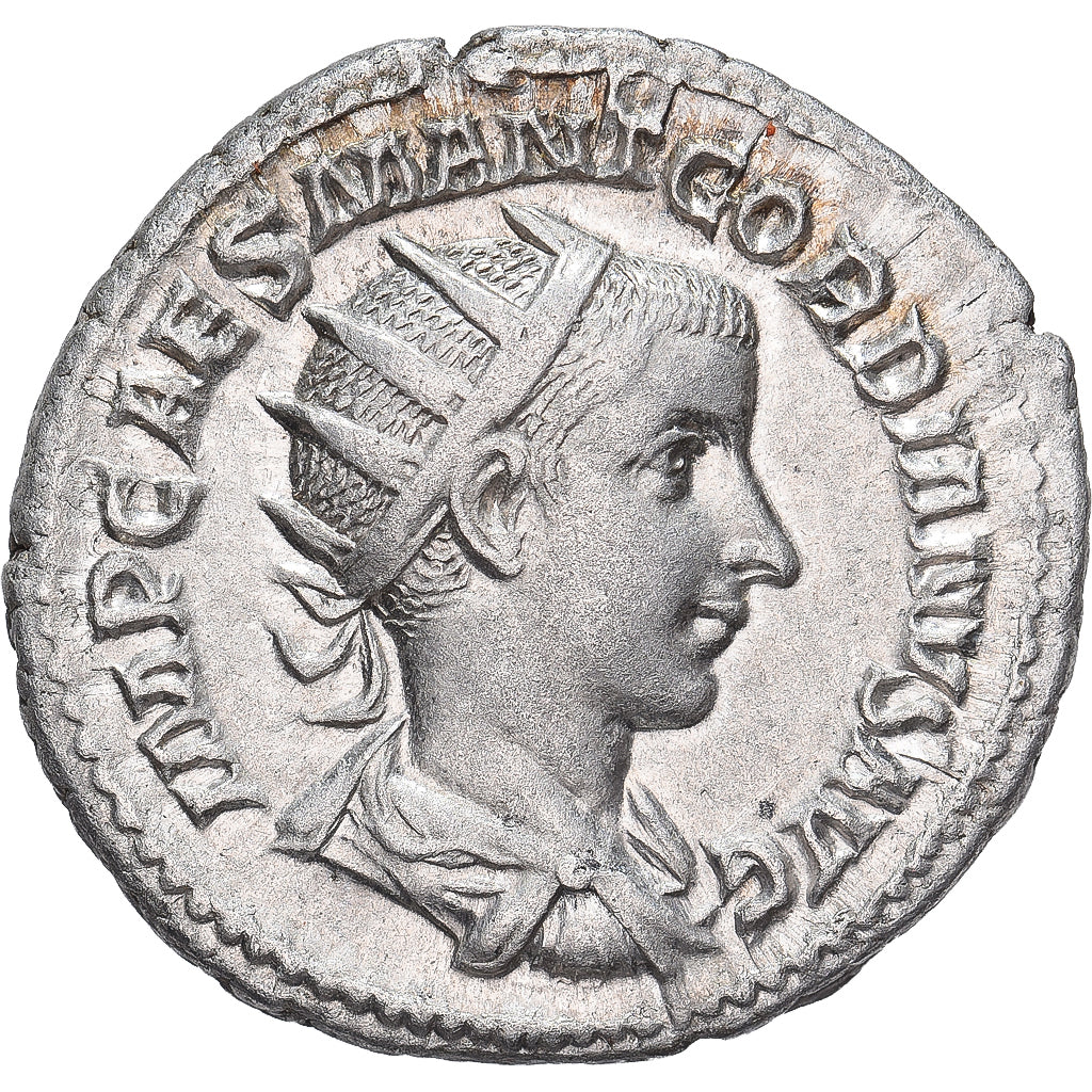 Gordian III, Antoninianus, 240, Rome, Silver, AU(55-58), RIC:34