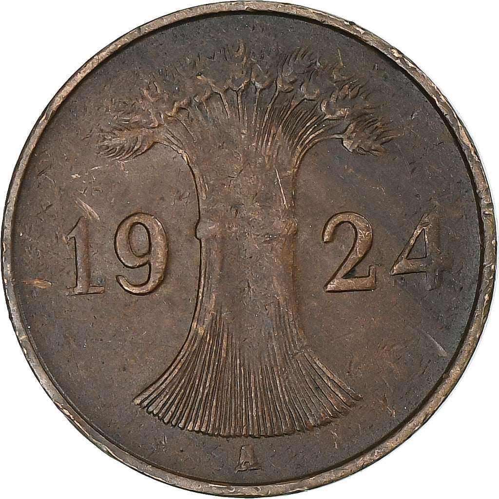 Allemagne, République de Weimar, Rentenpfennig, 1924