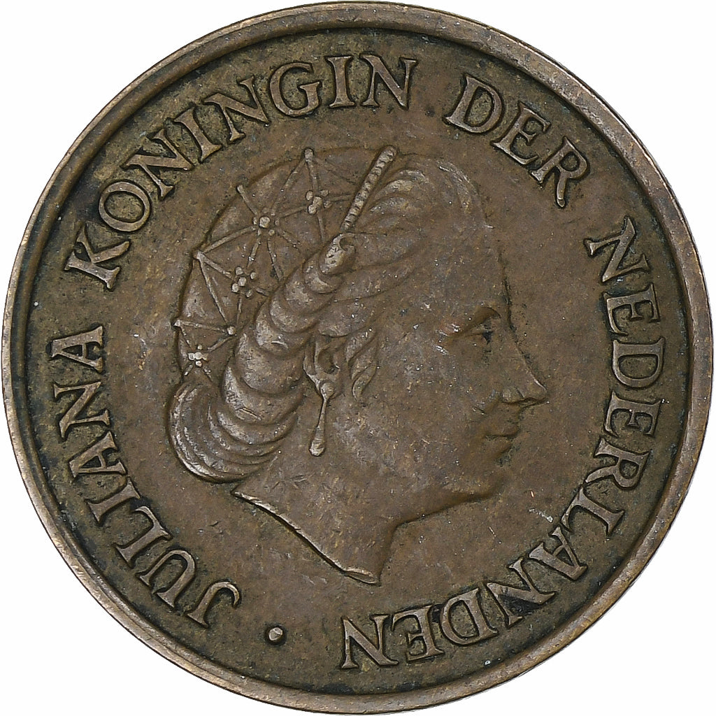 Países Baixos, 5 Cents, 1958