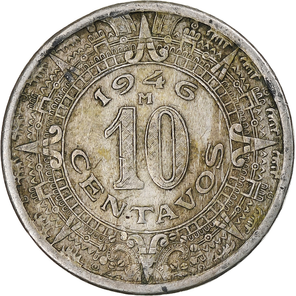 Mexico, 10 Centavos, 1946