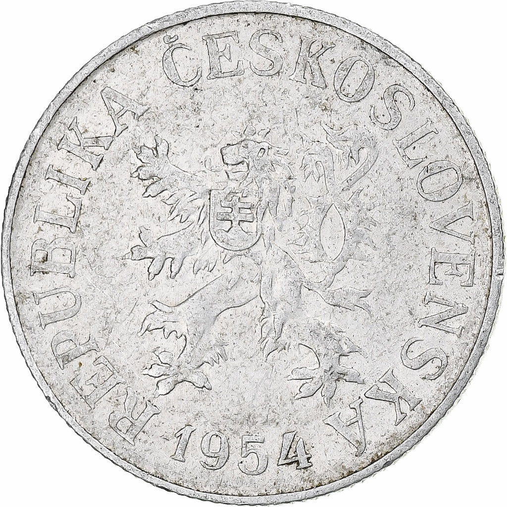 Czechoslovakia, 10 Haleru, 1954