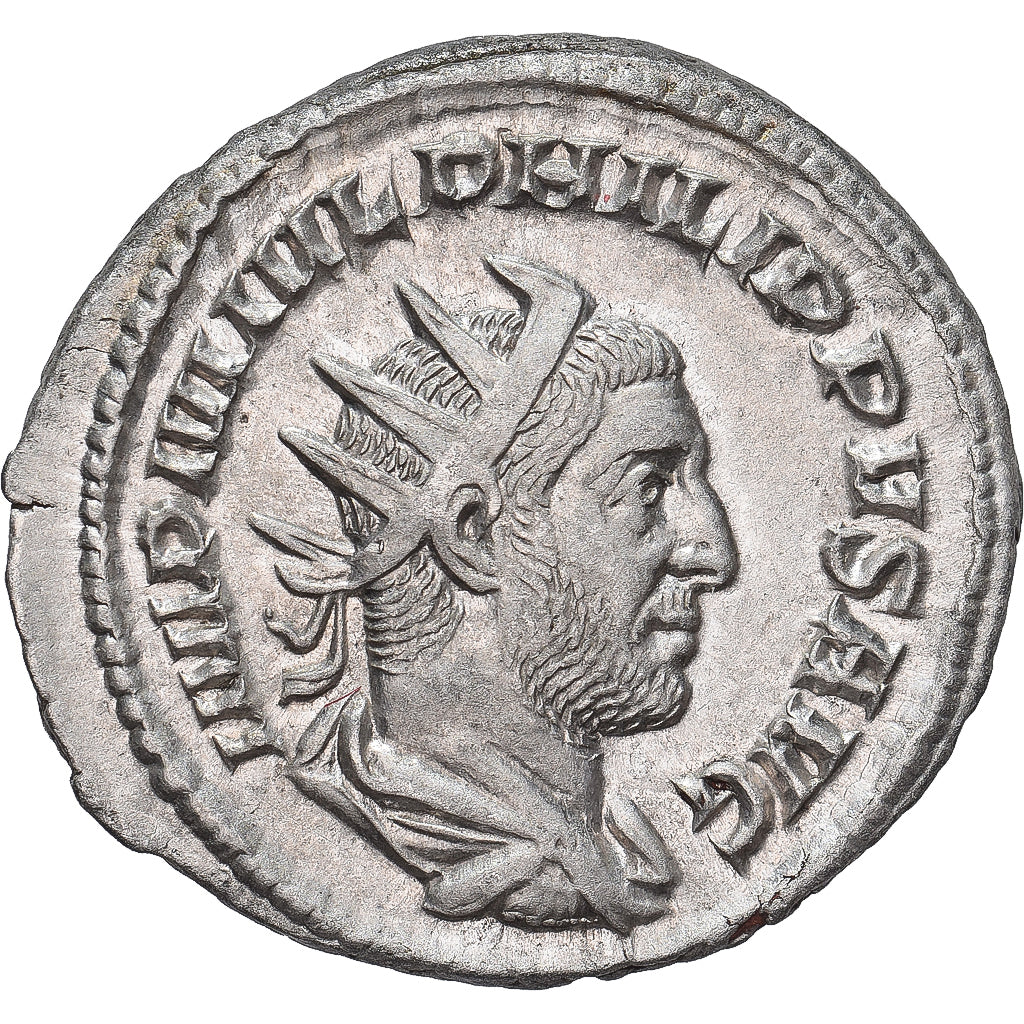 Philip I, Antoninianus, 244-247, Rome, Silber, VZ, RIC:27b