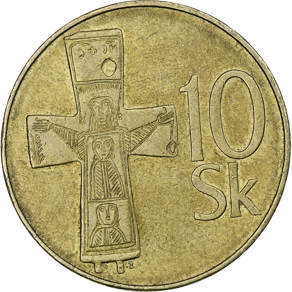 Eslováquia, 10 Korun, 1993