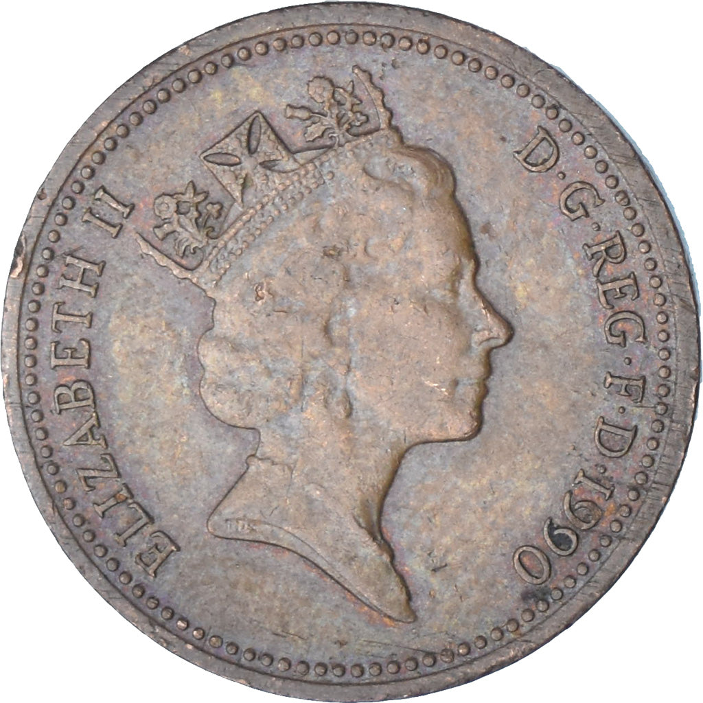 Grande-Bretagne, Penny, 1990