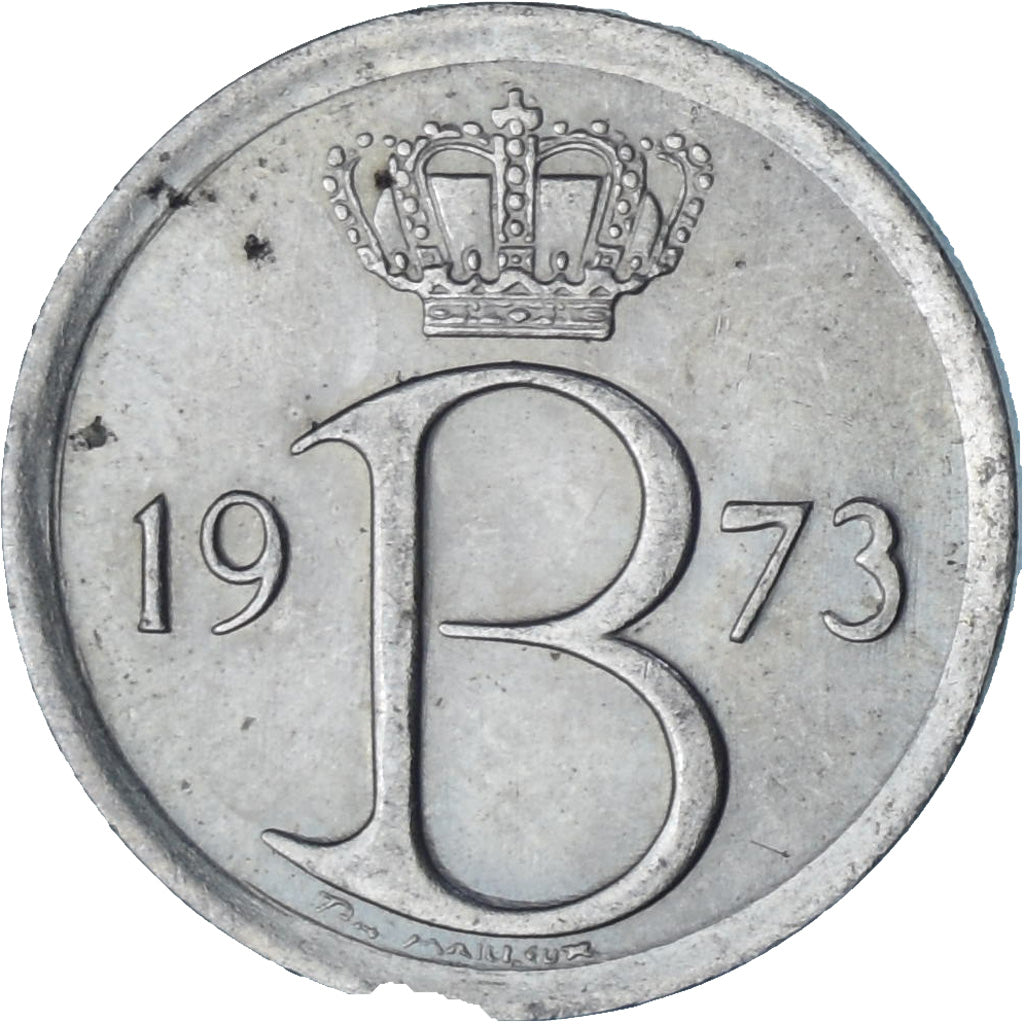 Belgio, 25 Centimes, 1973