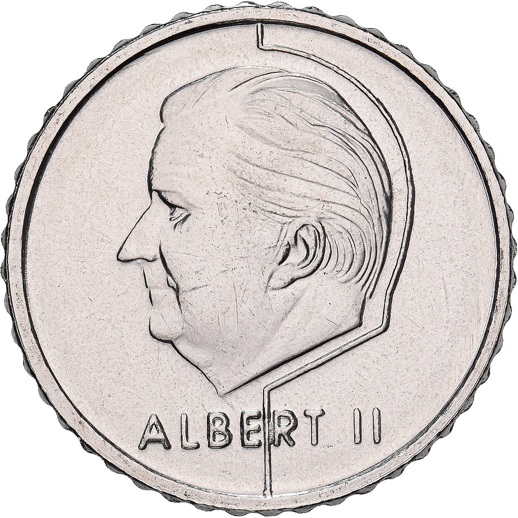Belgium, Albert II, 50 Frank, 2001, Brussels, Nickel, MS(65-70), KM:194