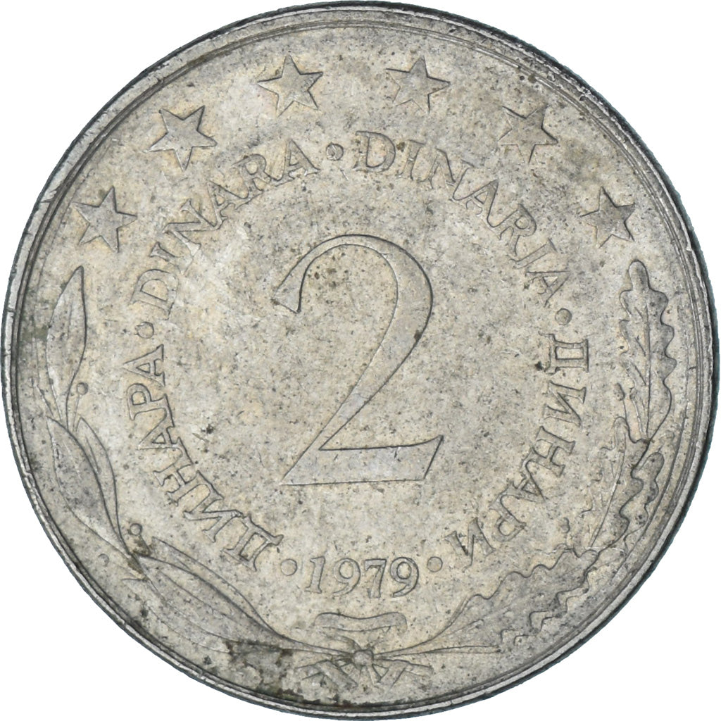 Jugoslawien, 2 Dinara, 1979