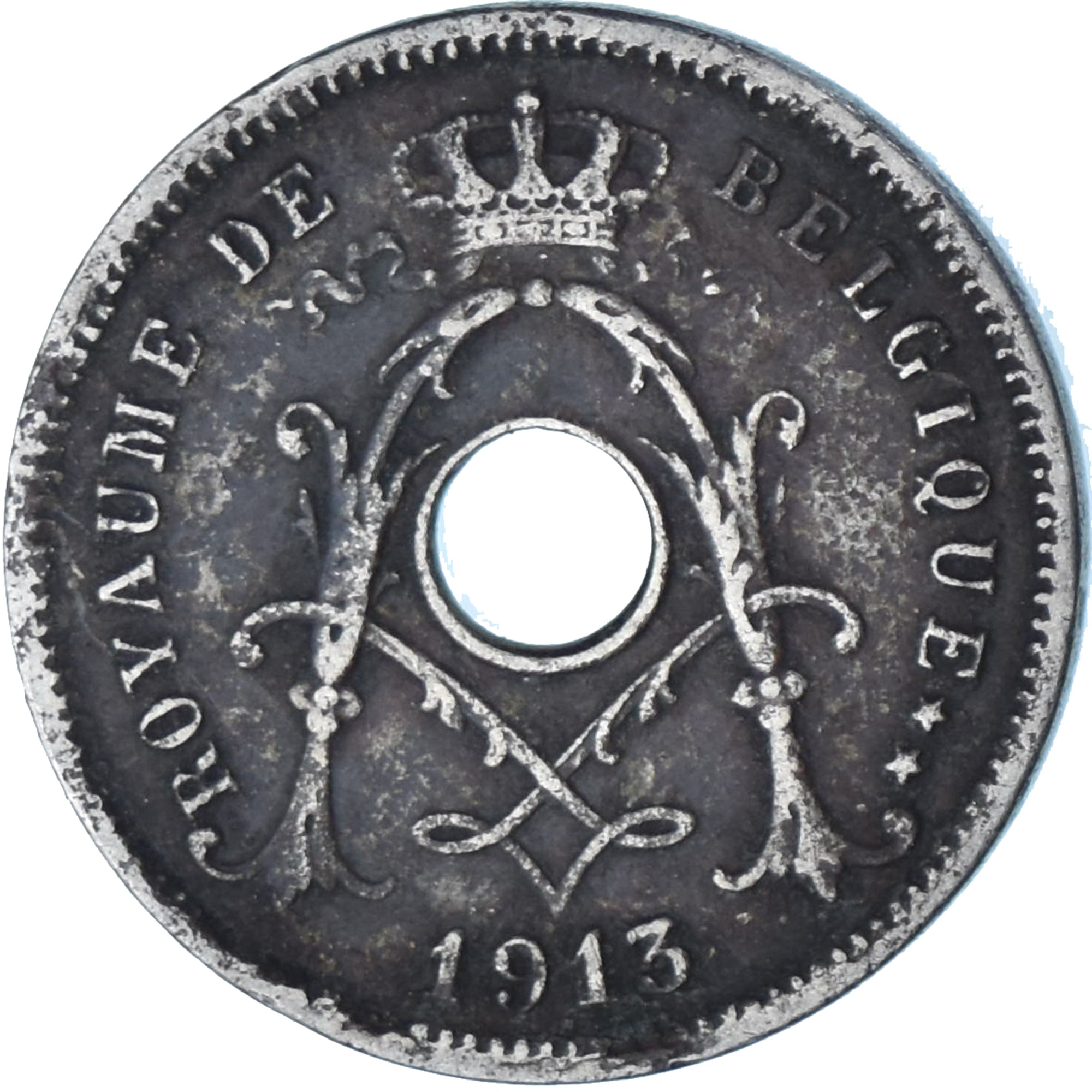 Belgium, 5 Centimes, 1913