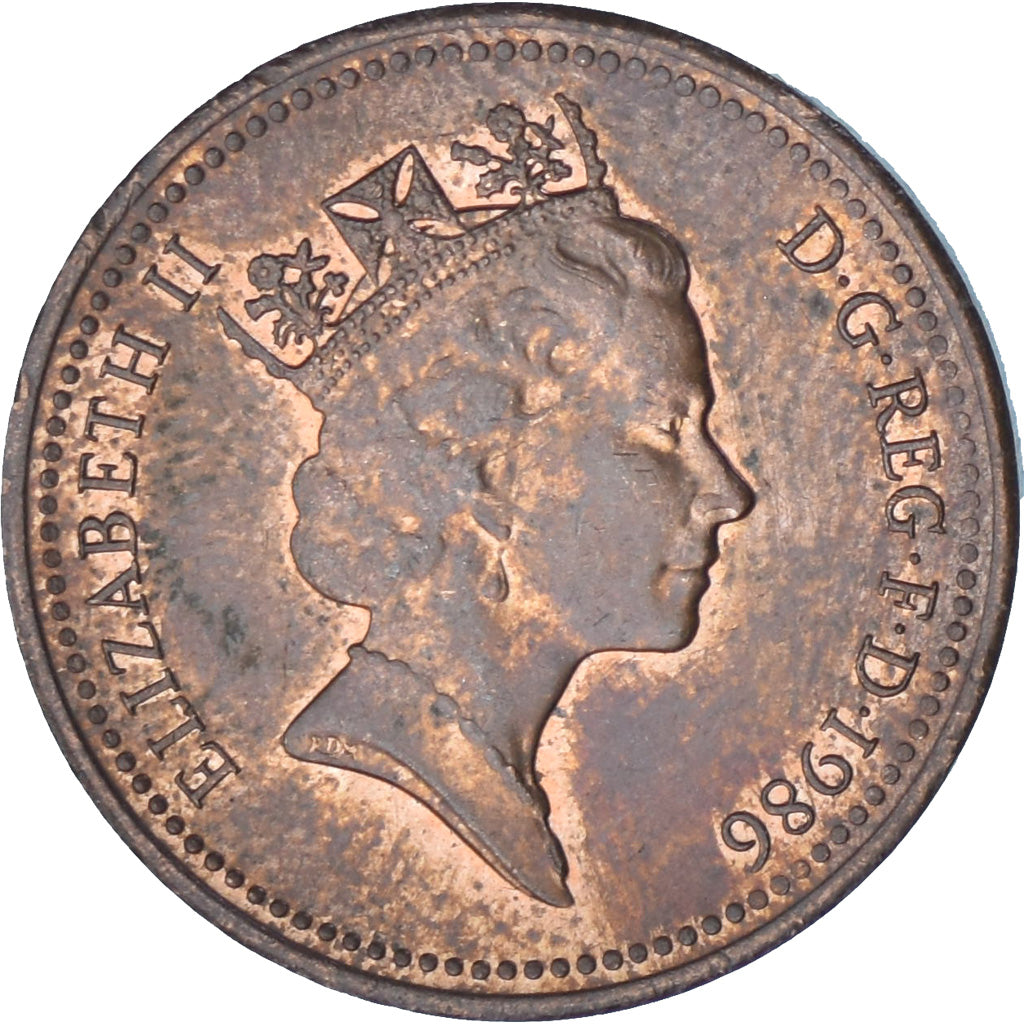Great Britain, New Penny, 1986