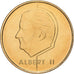 Belgia, Albert II, 5 Frank, 2001, Brussels, Brąz-Aluminium, MS(65-70), KM:190