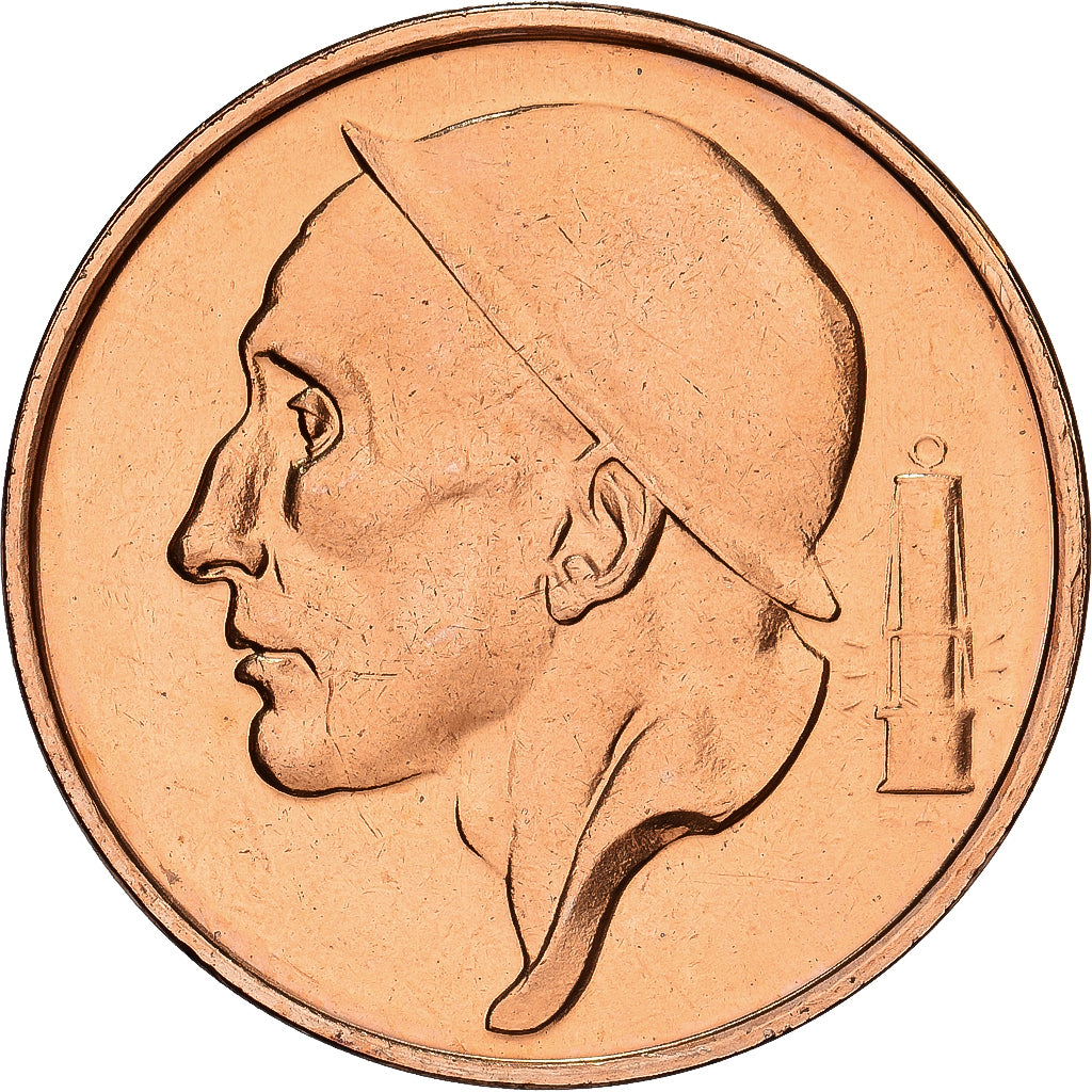 Belgia, Albert II, 50 Centimes, 2001, Brussels, Brązowy, MS(65-70), KM:149.1