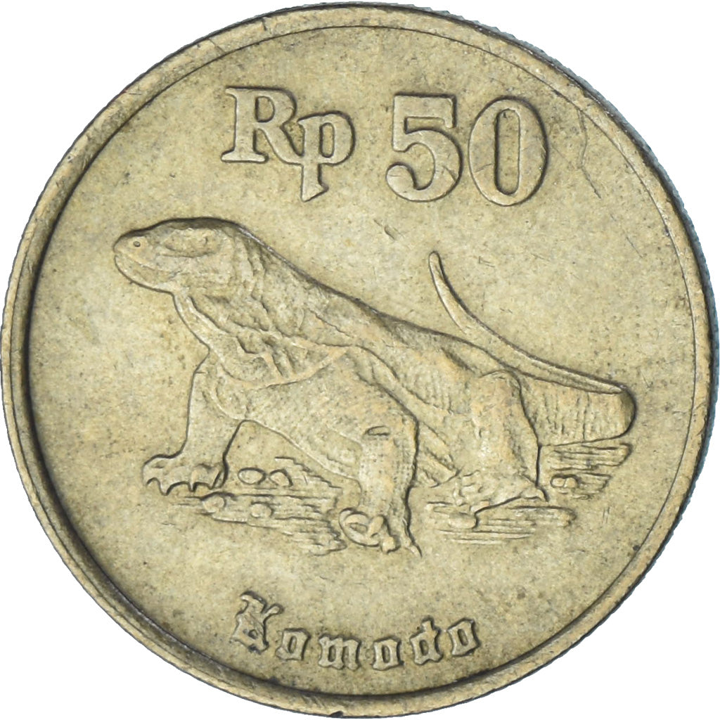 Indonesië, 50 Rupiah, 1993
