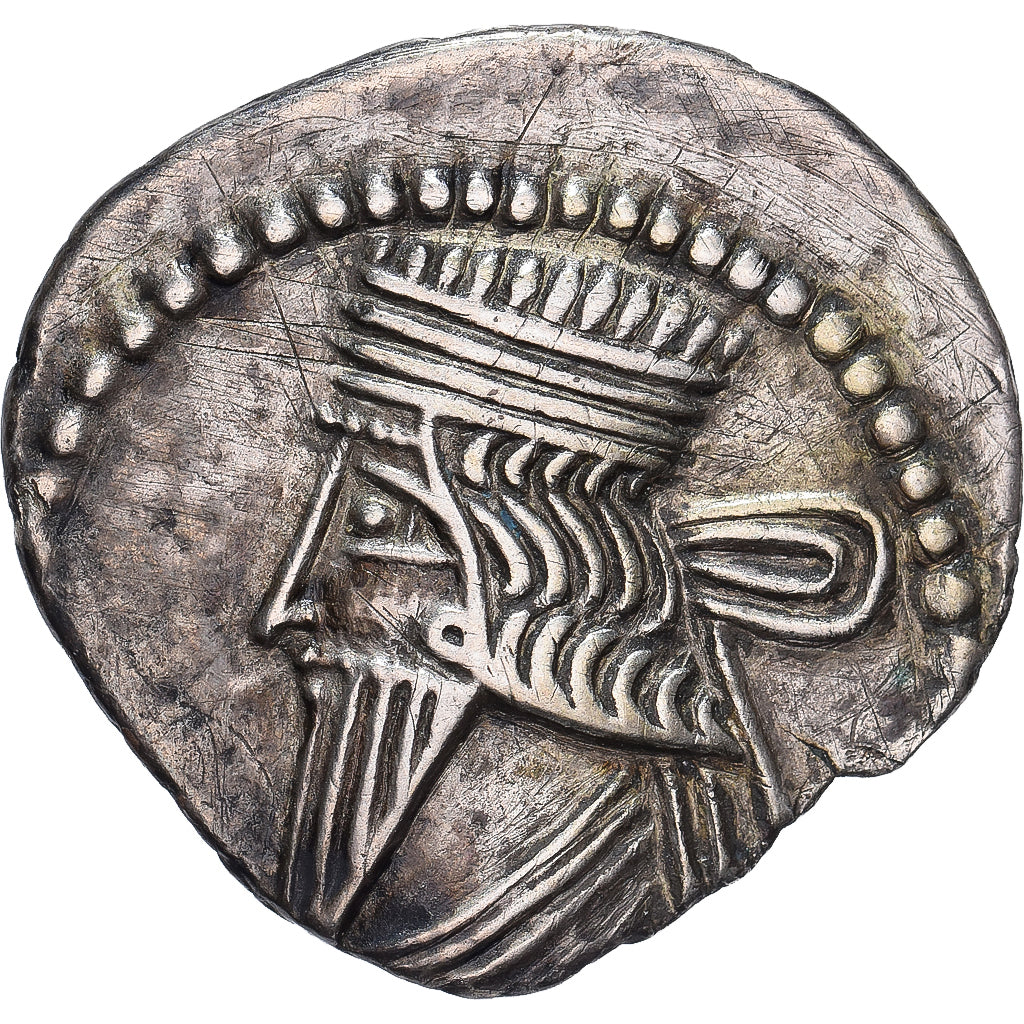 Kingdom of Parthia, Vologases III, Drachm, 105-147, Srebro, EF(40-45)