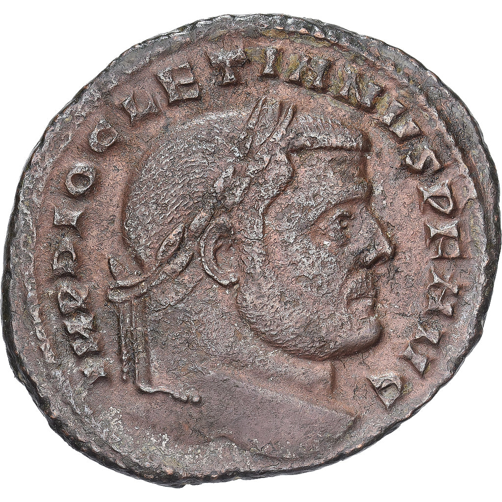 Diocletian, Follis, 298-303, Carthage, Brązowy, VF(30-35), RIC:33a