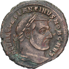 Constantijn I, Follis, 306, Carthage, Bronzen, ZF, RIC:51c