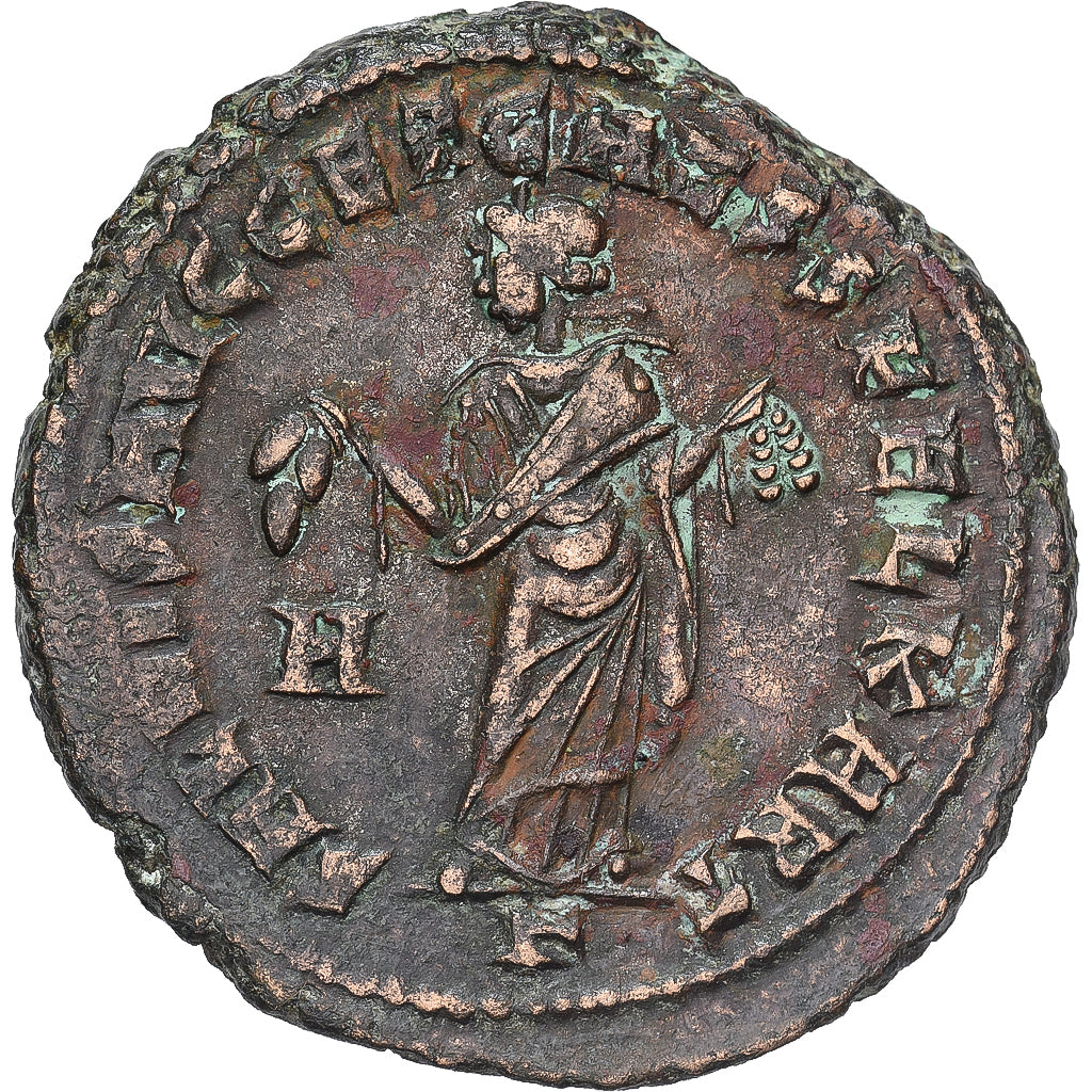 Constantijn I, Follis, 306, Carthage, Bronzen, ZF, RIC:51c