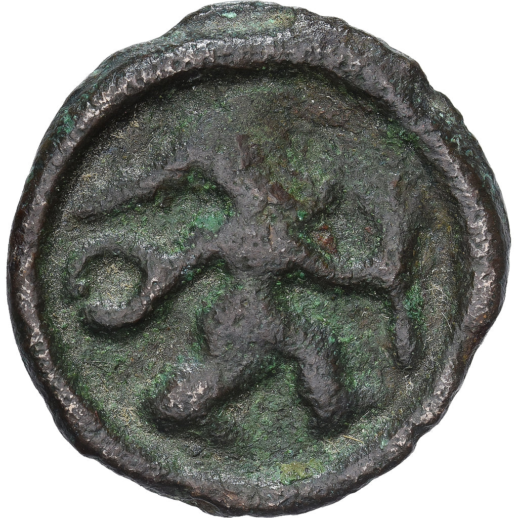 Remi, Potin, 90-50 BC, Bronzo, BB, Delestrée:155