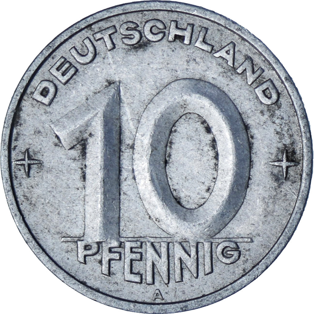 Alemania, 10 Pfennig, 1949