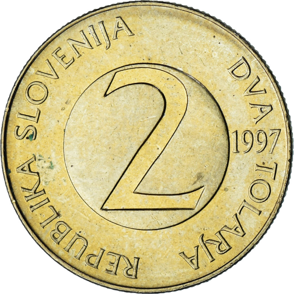 Eslovénia, 2 Tolarja, 1997