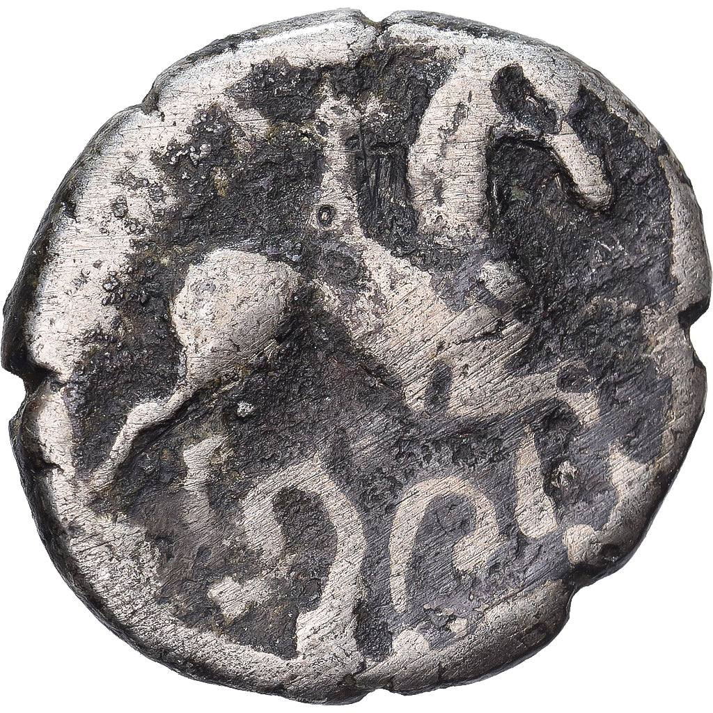 Bituriges Cubi, Drachm, 2nd-1st centuries BC, Silver, VF(20-25), Delestrée:3344