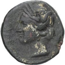 Zeugitana, Æ Unit, c. 221-210 BC, Carthage, Bronzo, MB
