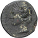 Zeugitana, Æ Unit, c. 221-210 BC, Carthage, Bronzo, MB