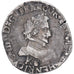 Francia, Henri IV, 1/2 Franc, Bordeaux, Plata, BC+, Duplessy:1212A