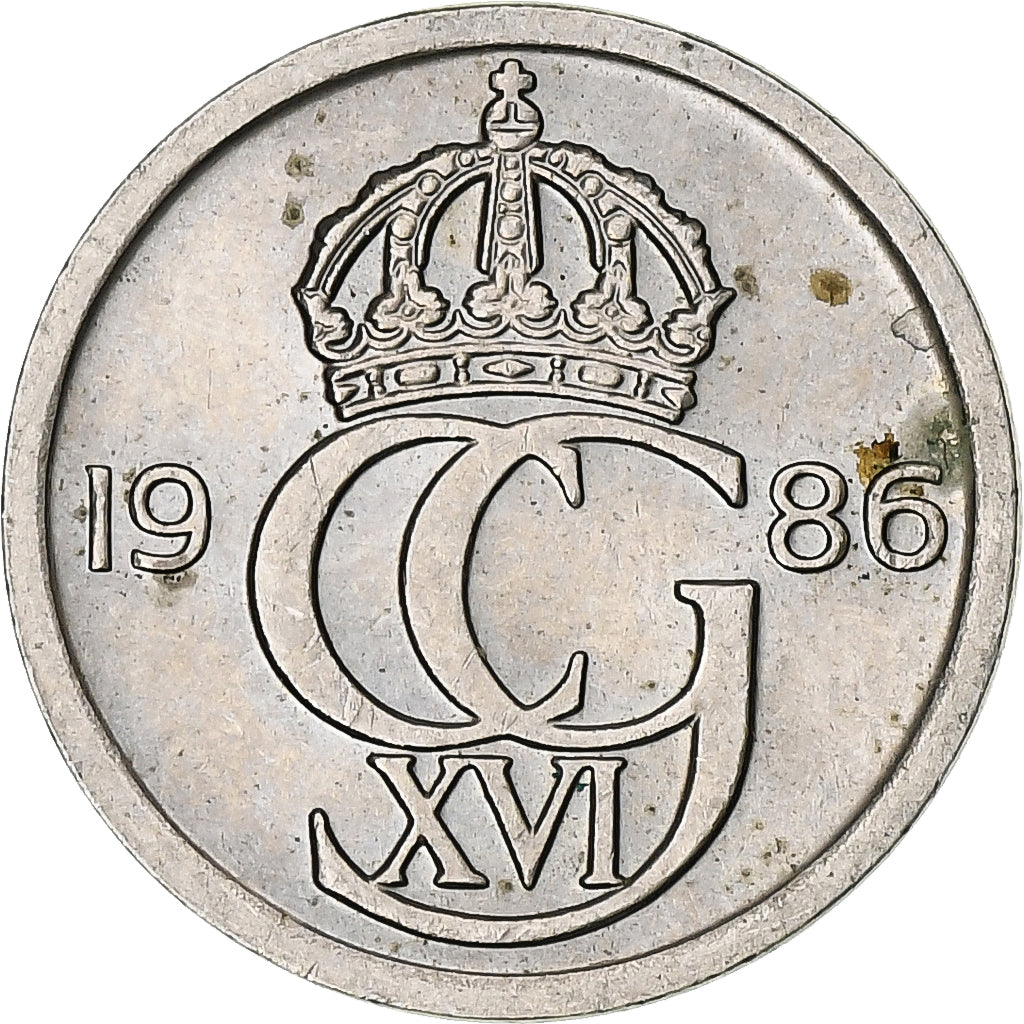 Schweden, 10 Öre, 1986