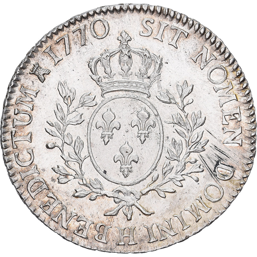 Frankreich, Louis XV, Écu au bandeau, 1770, La Rochelle, Silber, UNZ