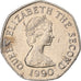 Jersey, 20 Pence, 1990