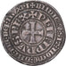 France, Philippe IV le Bel, Gros tournois à l'O long, 1290-1295, Argent, TTB