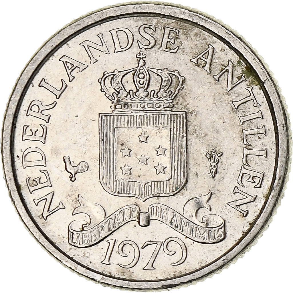 Antillas holandesas, 10 Cents, 1979