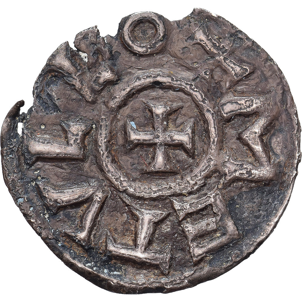 Frankreich, Charles le Chauve, Obol, 855-866, Melle, Silber, S+, Prou:704-705