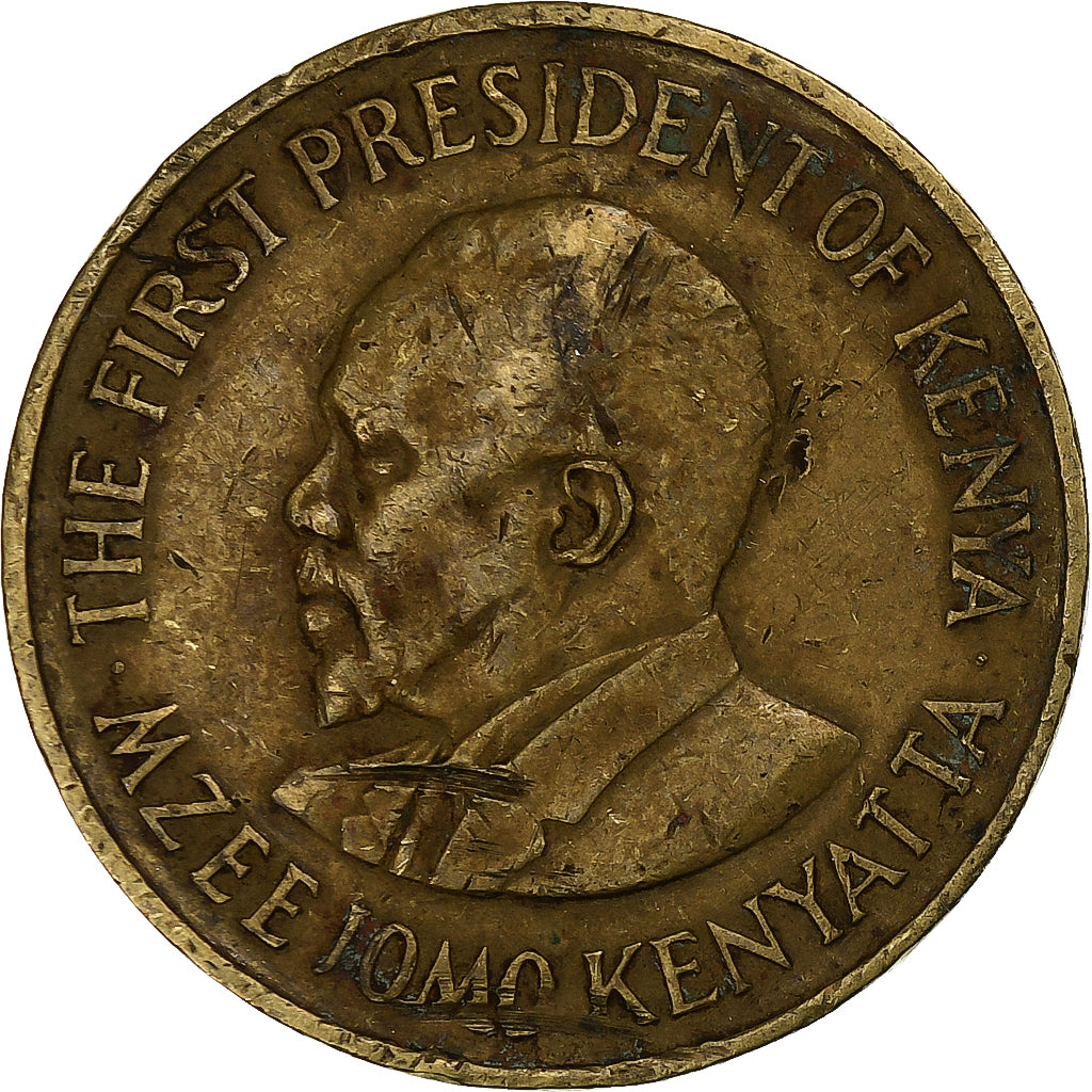 Kenya, 5 Cents, 1975