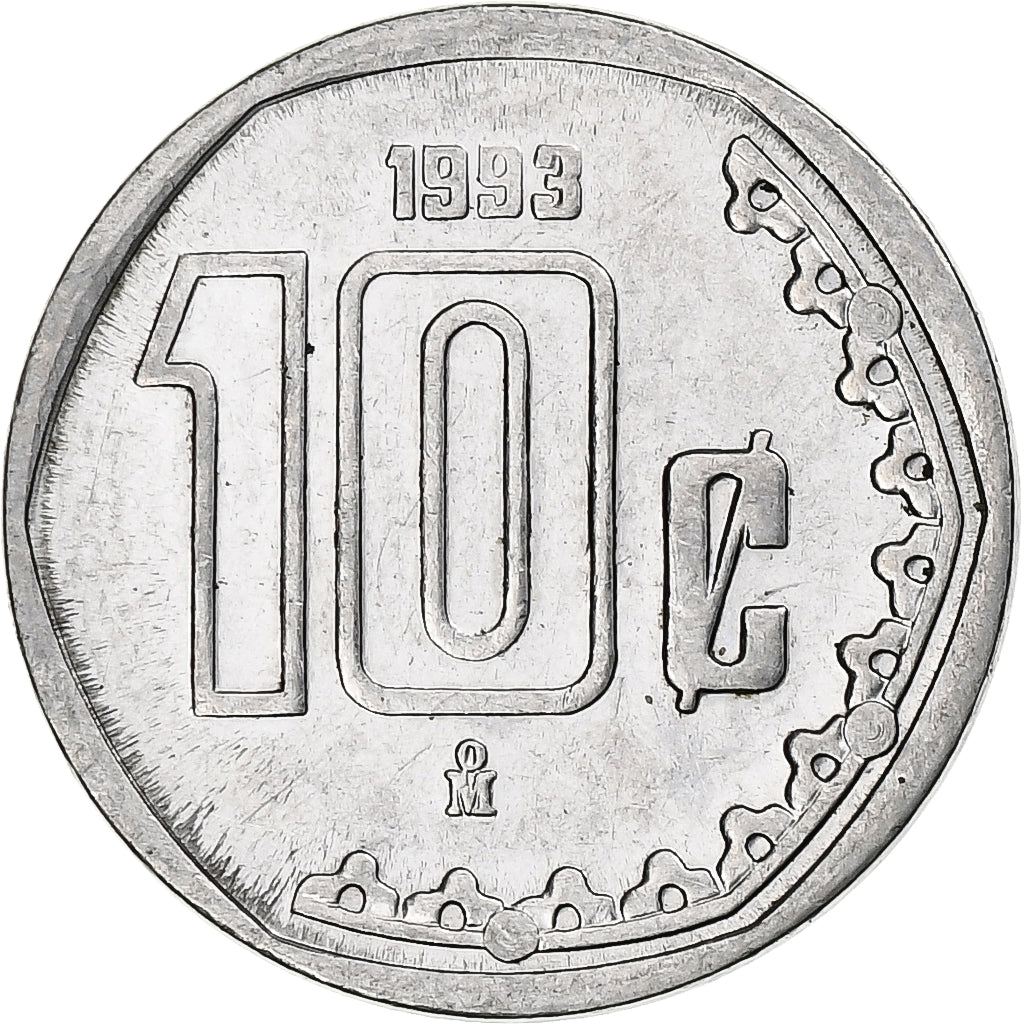 Messico, 10 Centavos, 1993