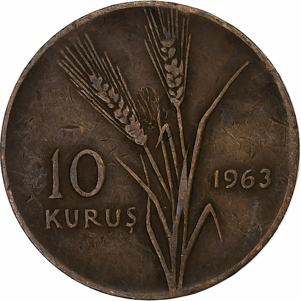Türkei, 10 Kurus, 1963