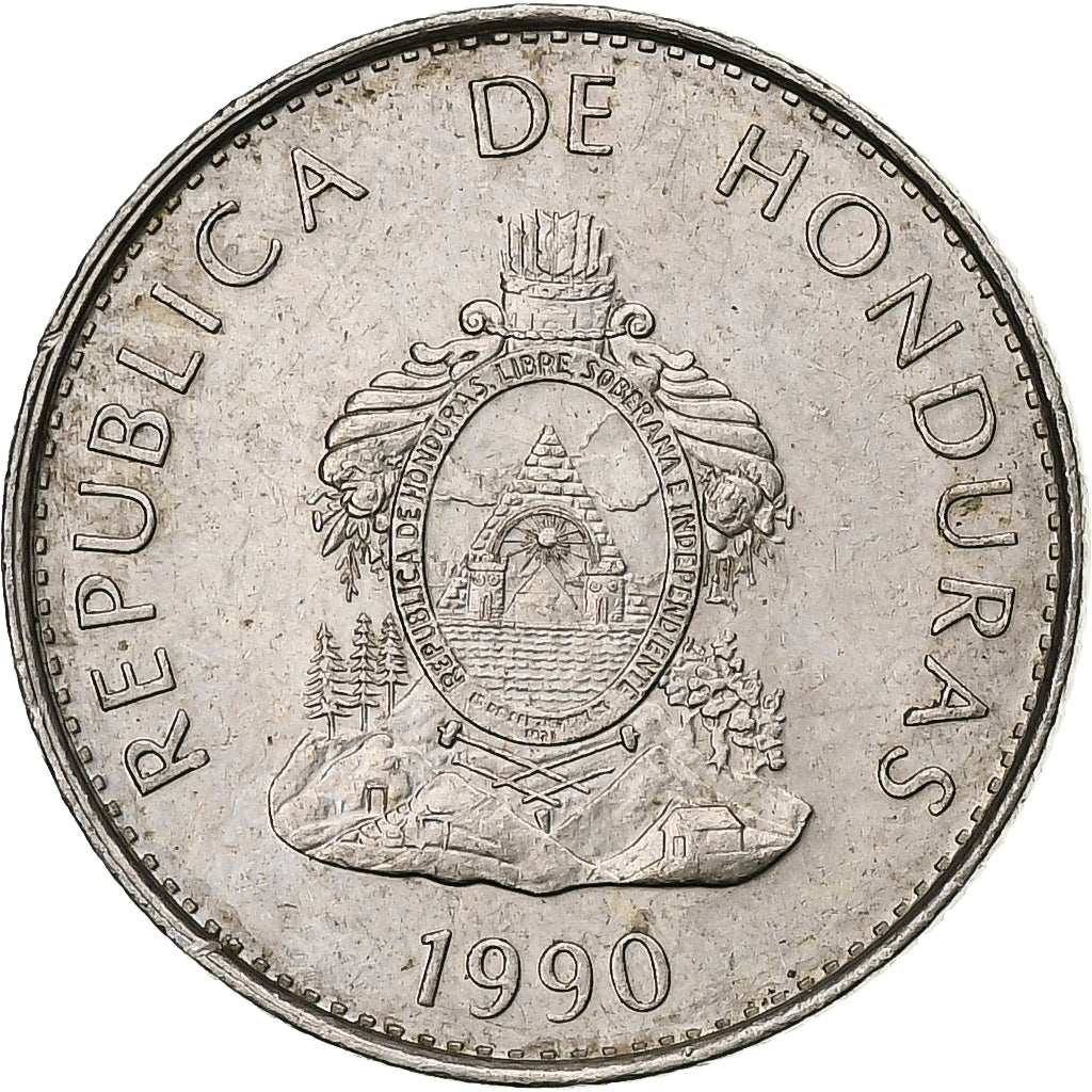 Honduras, 20 Centavos, 1990