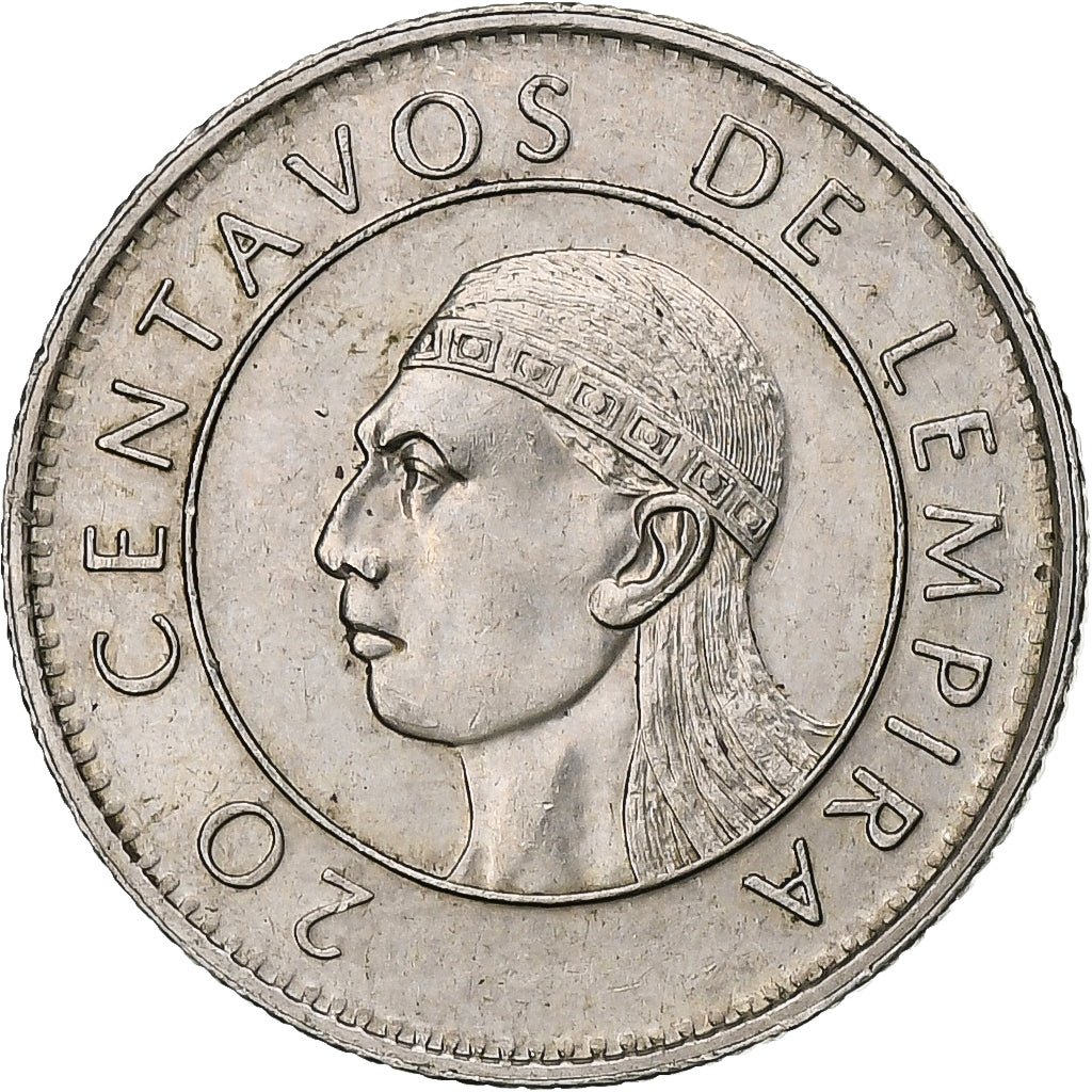 Honduras, 20 Centavos, 1990