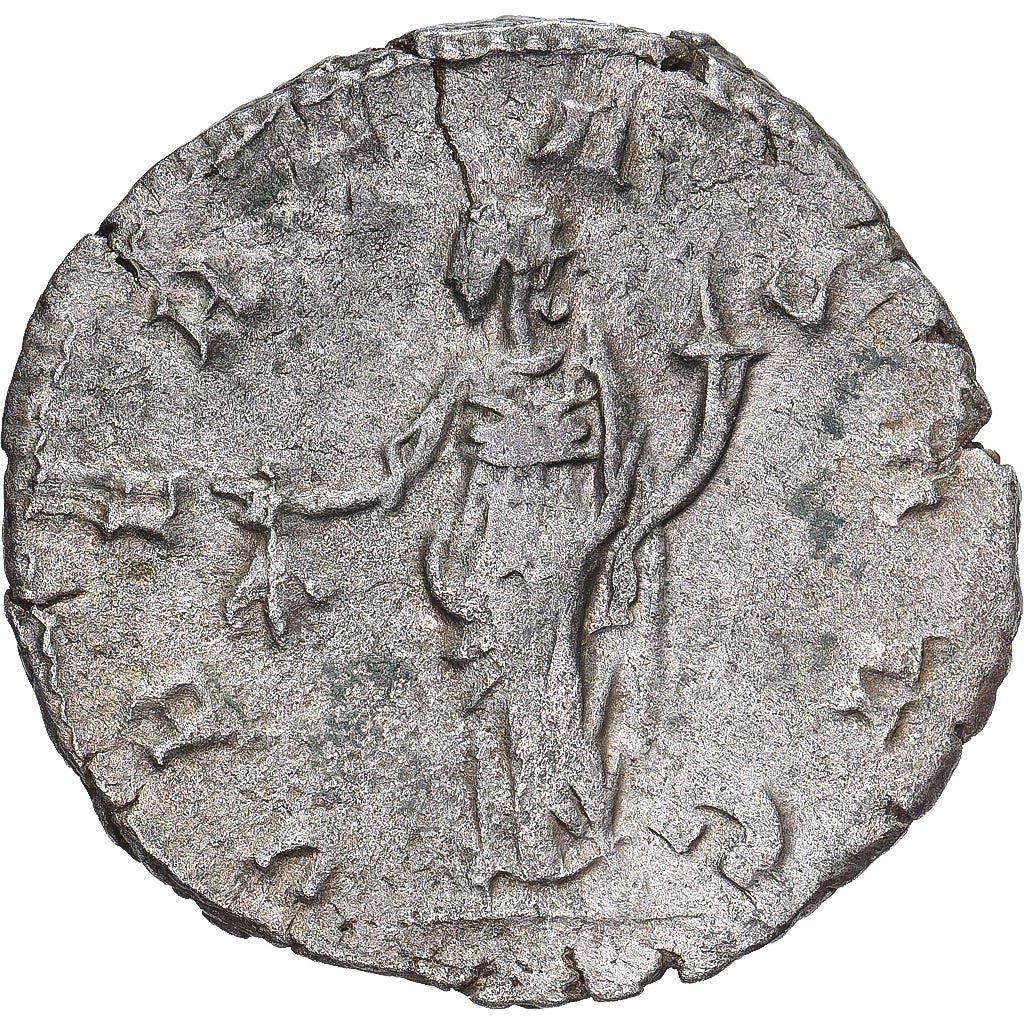 Postumus, Antoninianus, 266-267, Cologne, Argento, BB, RIC:330